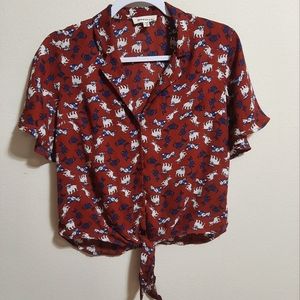 Monteau shirt size Small